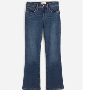 Madewell Mid-rise Kick Out Cropped Jeans Lenoir Size 24